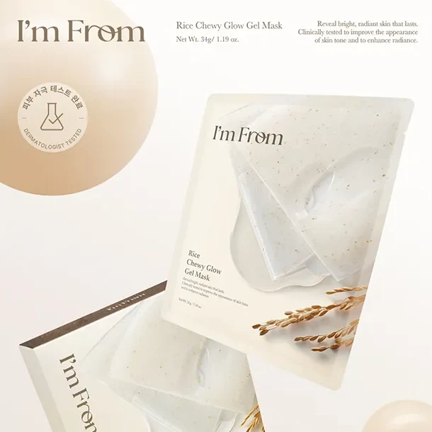 I’m From Rice Chewy Glow Gel Mask