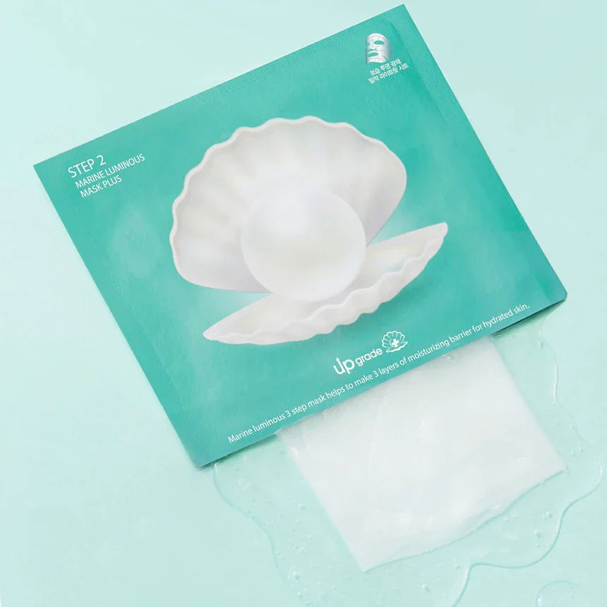 Masque hydratant profond aux perles lumineuses marines JM Solution