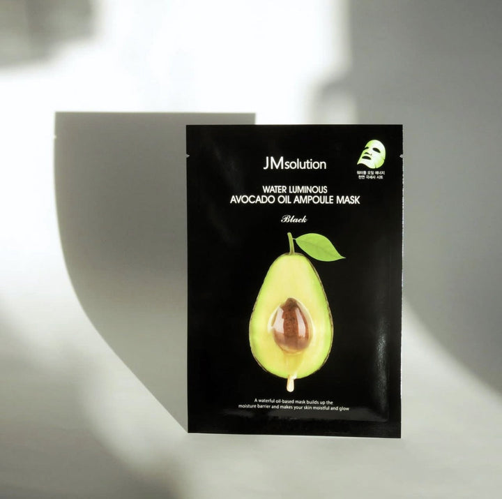Masque Ampoule à l'Huile d'Avocat Lumineuse JM Solution Water