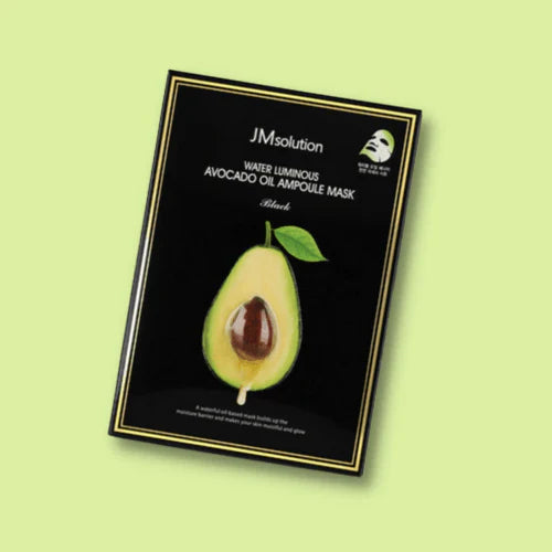 Masque Ampoule à l'Huile d'Avocat Lumineuse JM Solution Water