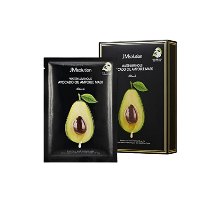Masque Ampoule à l'Huile d'Avocat Lumineuse JM Solution Water