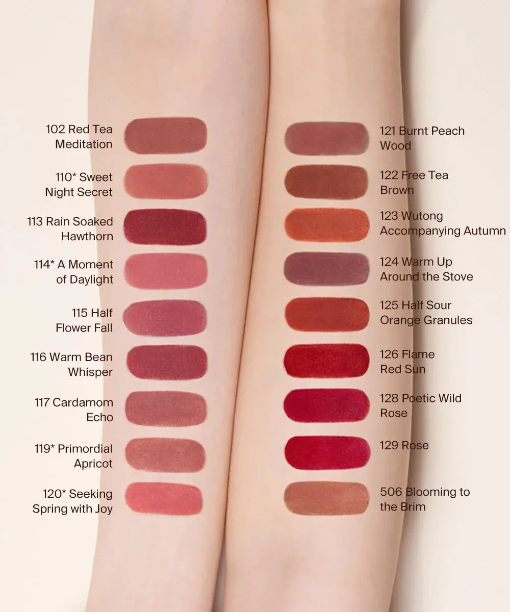 JOOCYEE Matte Muddy Rouge