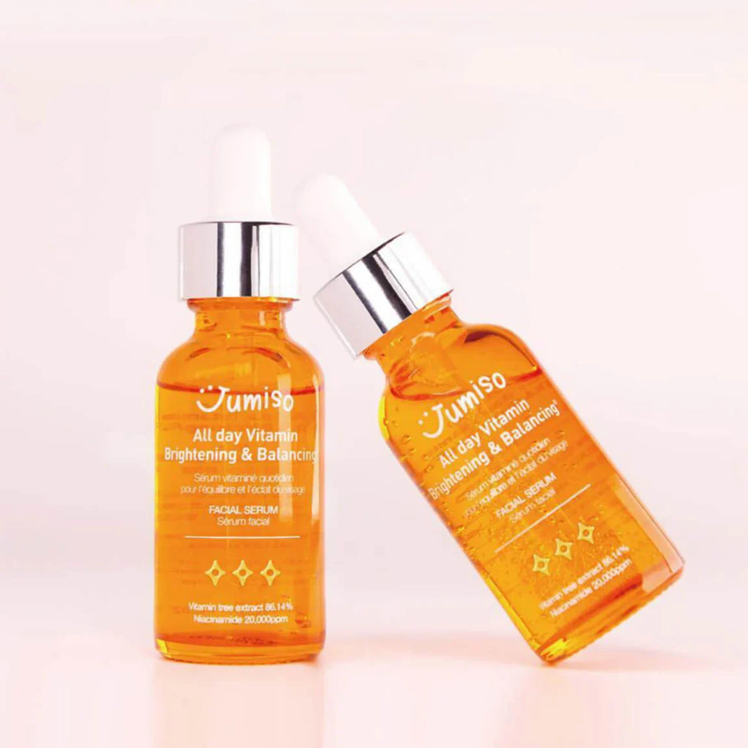Sérum visage éclaircissant et équilibrant vitaminé toute la journée JUMISO