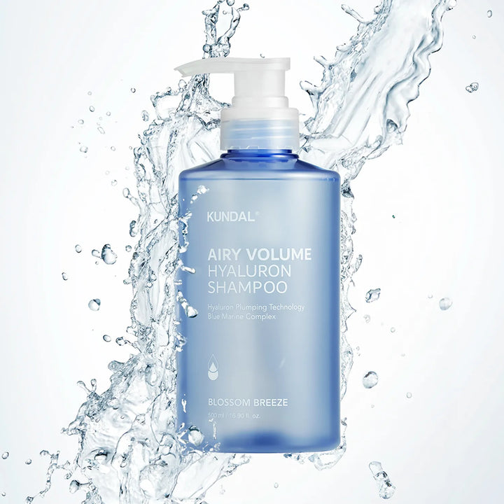 KUNDAL Airy Volume Hyaluron BLOSSOM BREEZE Shampoo 500ml