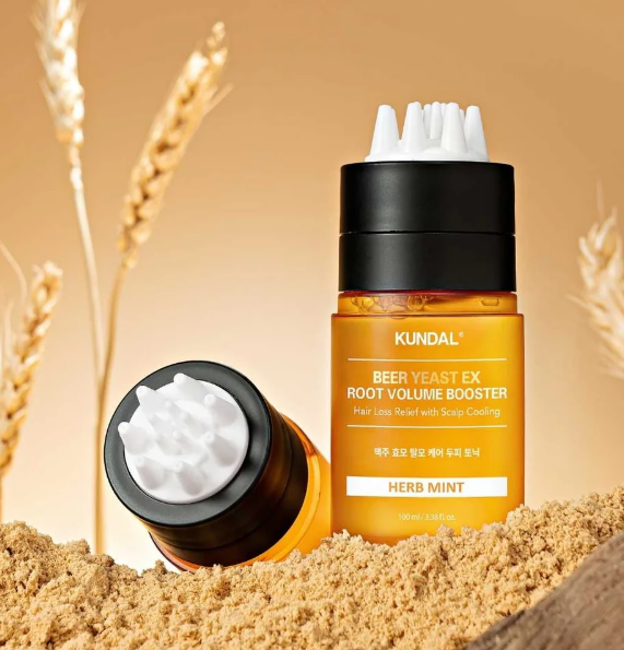 KUNDAL Tonique Capillaire à la Levure de Bière Ex pour le Volume des Racines 100ml
