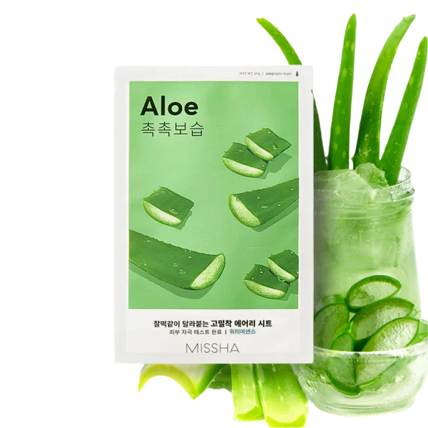 Masque en tissu Airy Fit de MISSHA [Aloe]
