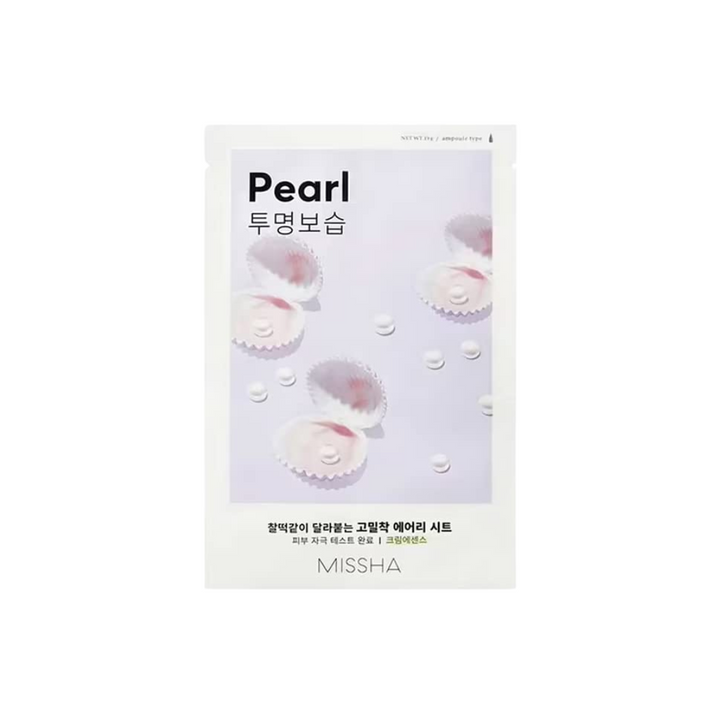 Masque en tissu Airy Fit MISSHA [Perle]