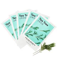 Masque en tissu Airy Fit MISSHA [Arbre à thé]