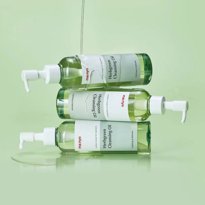 Manyo Herb Green Cleansing Oil