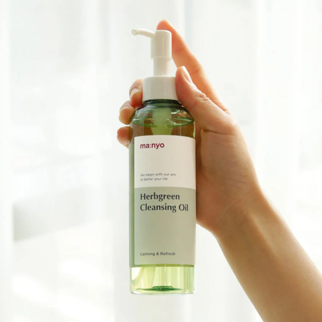 Manyo Herb Green Cleansing Oil