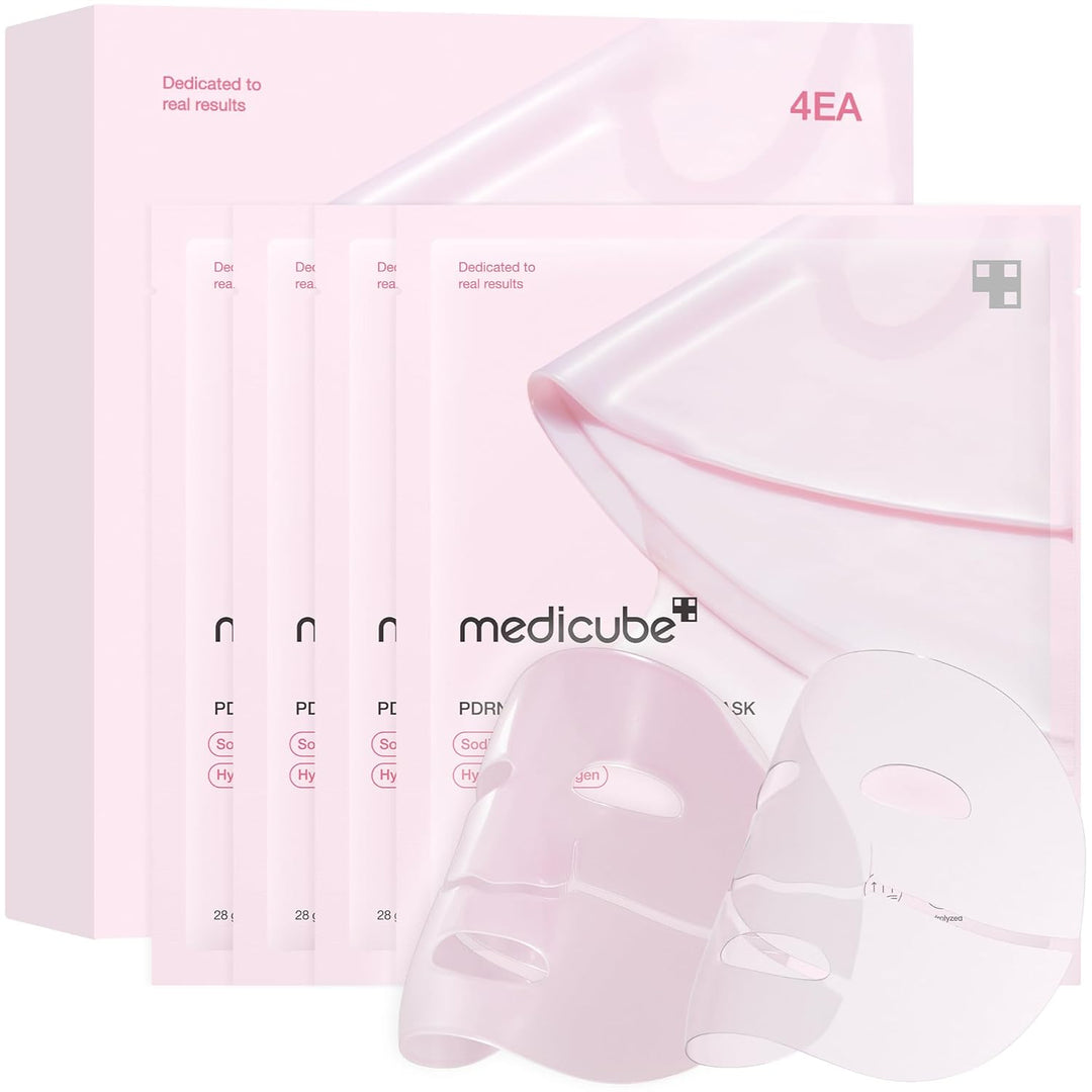 Masque gel au collagène rose Medicube PDRN 1 feuille/4 feuilles