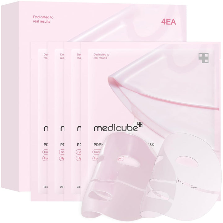 Masque gel au collagène rose Medicube PDRN 1 feuille/4 feuilles
