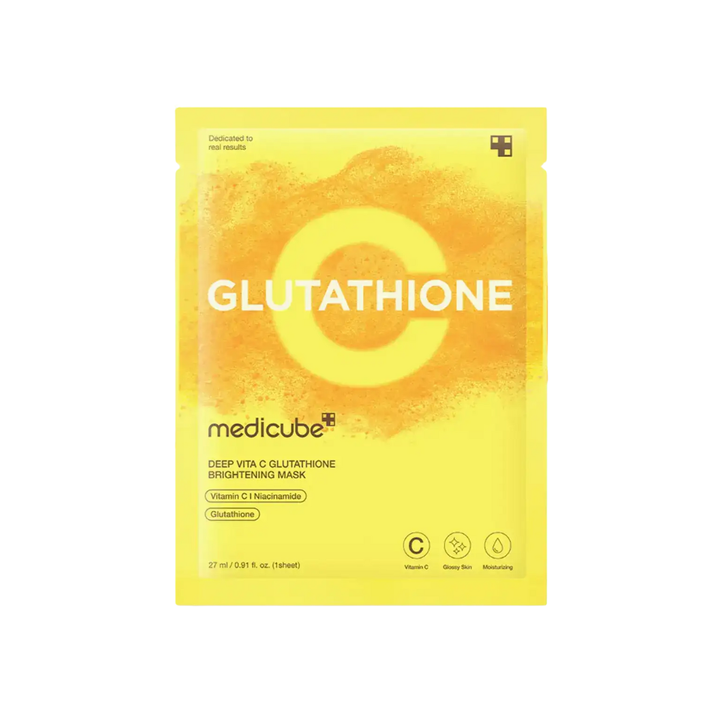 Medicube Deep Vita C Glutathione Brightening Mask