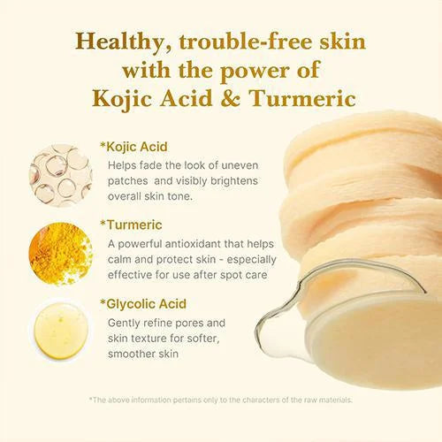 medicube Kojic Acid Turmeric Pad