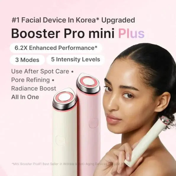 Medicube AGE-R Booster Pro Mini Plus Pink 1pc 2026 - Seouléa Medicube AGE-R Booster Pro Mini Plus Pink 1pc 2026 - Seouléa