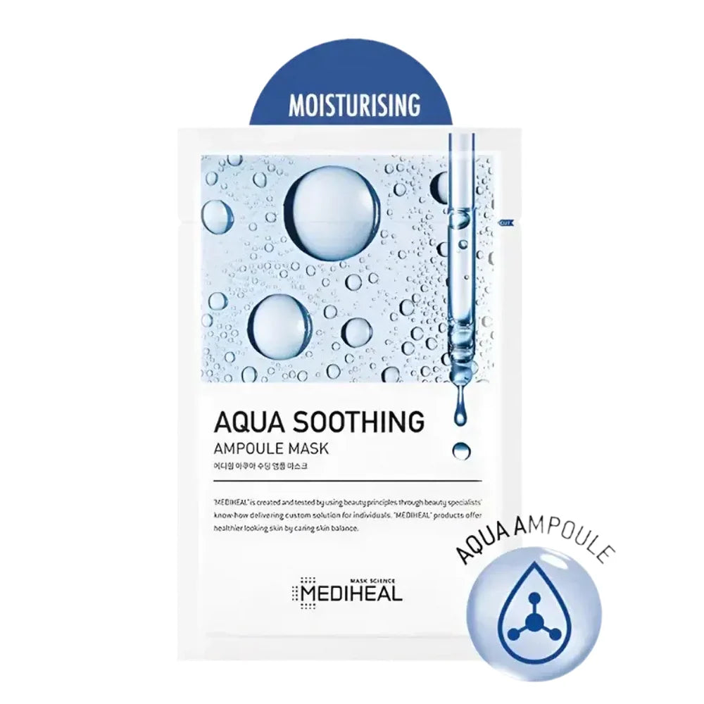 MEDIHEAL Aqua Soothing Ampoule Mask