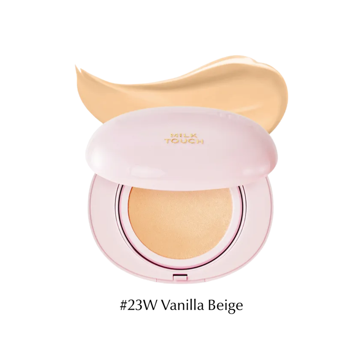 Milk Touch - Coussin teint parfait toute la journée, éclat lacté #23W Beige Vanille