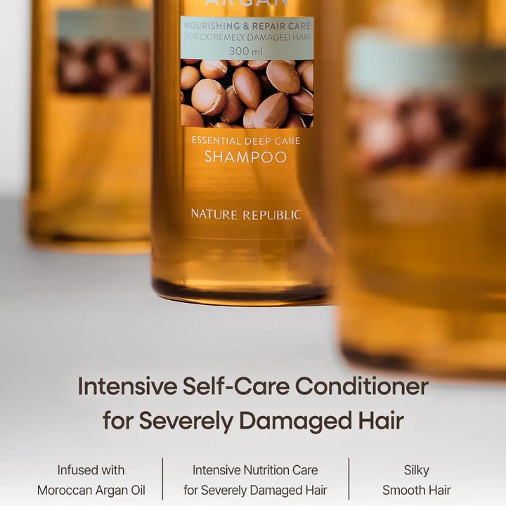 Nature Republic Argan Essential Deep Care Shampoo