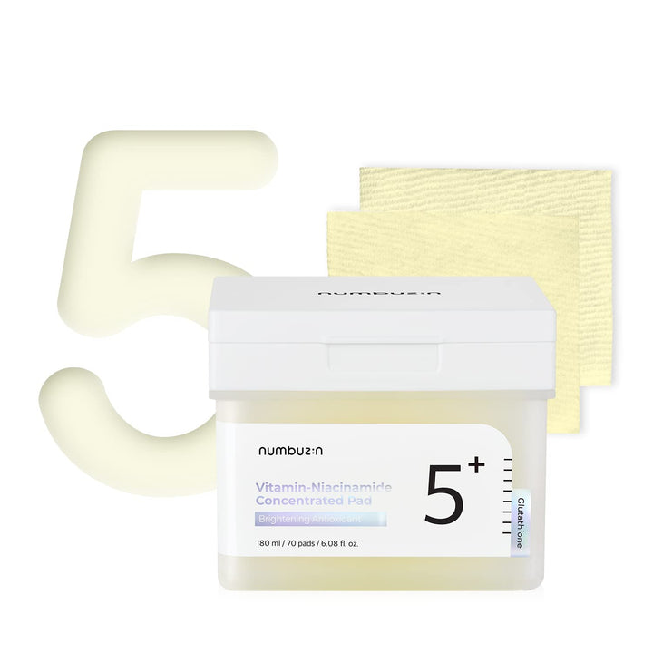 Coussinet concentré de vitamine-niacinamide Numbuzin n°5