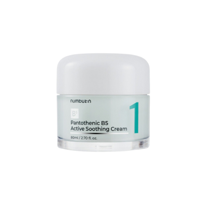 Numbuzin No.1 Pantothenic B5 Active Soothing Cream 80ml