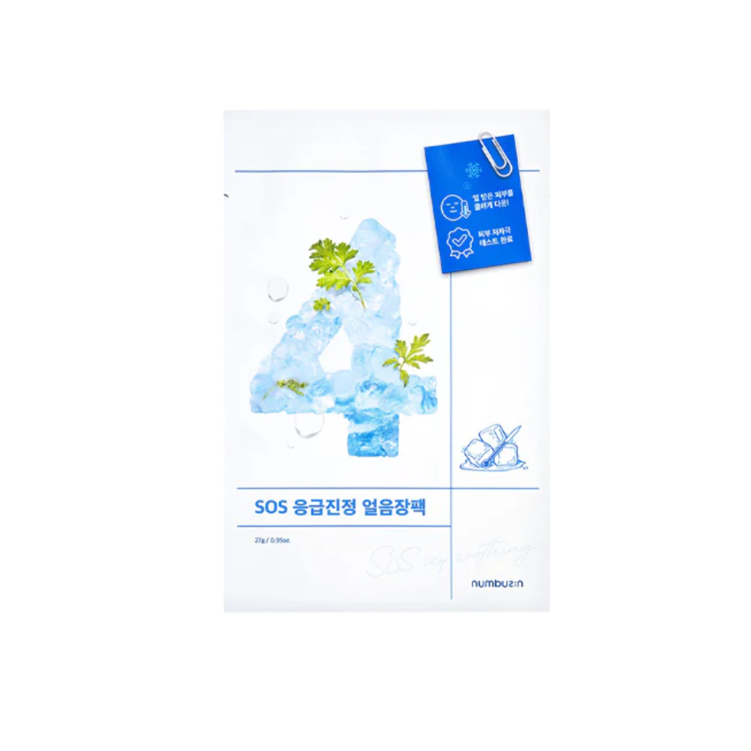Numbuzin No.4 Icy Soothing Sheet Mask