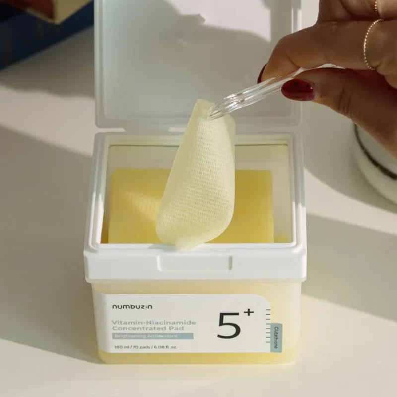 Coussinet concentré de vitamine-niacinamide Numbuzin n°5