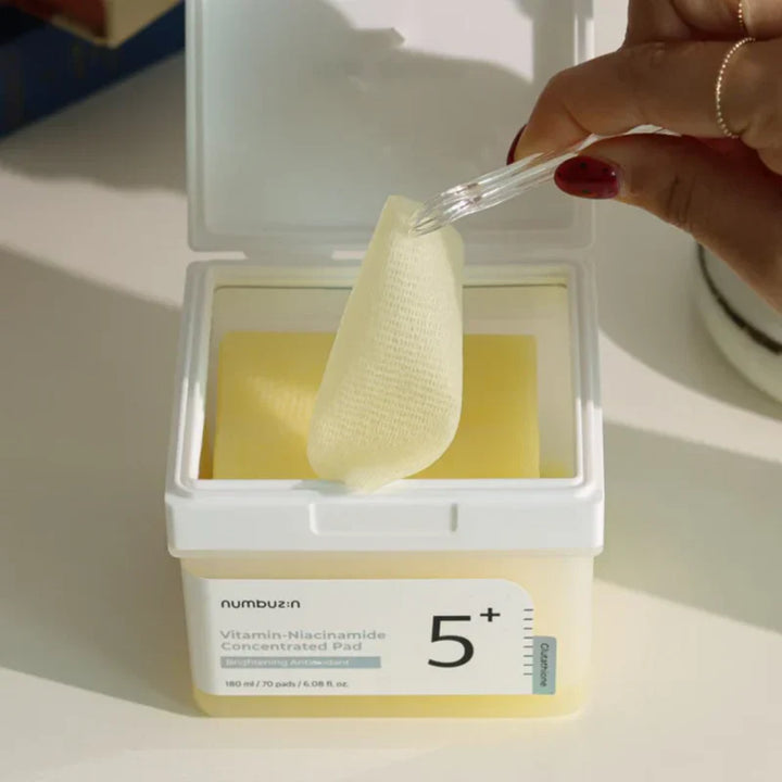 Coussinet concentré de vitamine-niacinamide Numbuzin n°5
