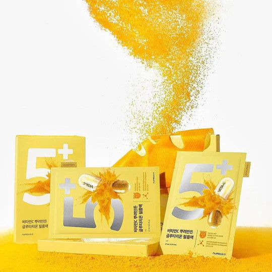 Masque en tissu Numbuzin n°5 Vitamin Spotlight