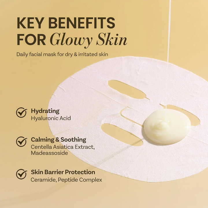 Masque apaisant barrière cutanée Ongrets (1 feuille)