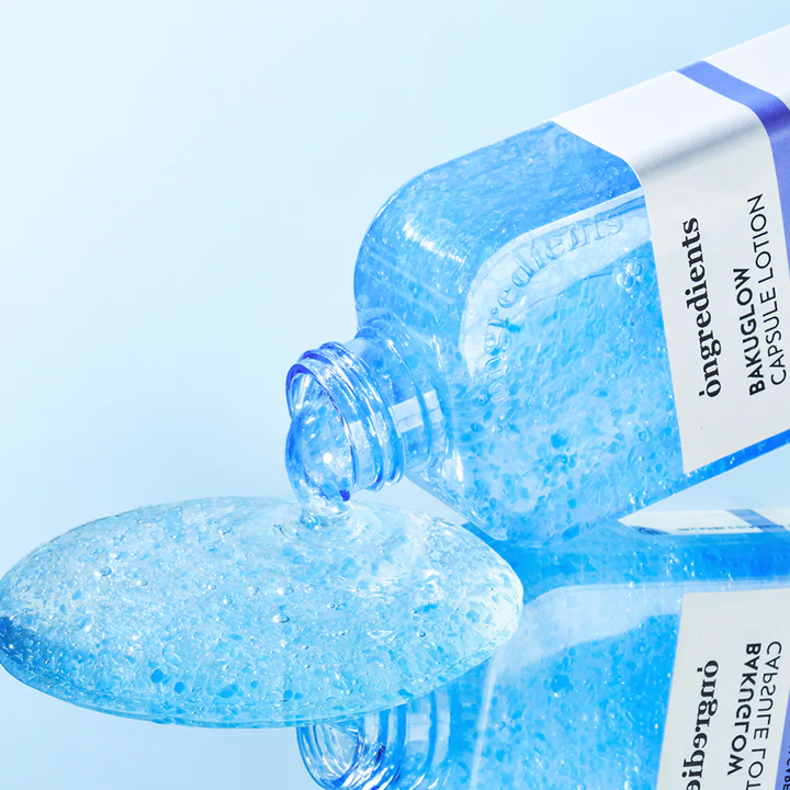 Ongredients m Bakuglow Capsule Lotion