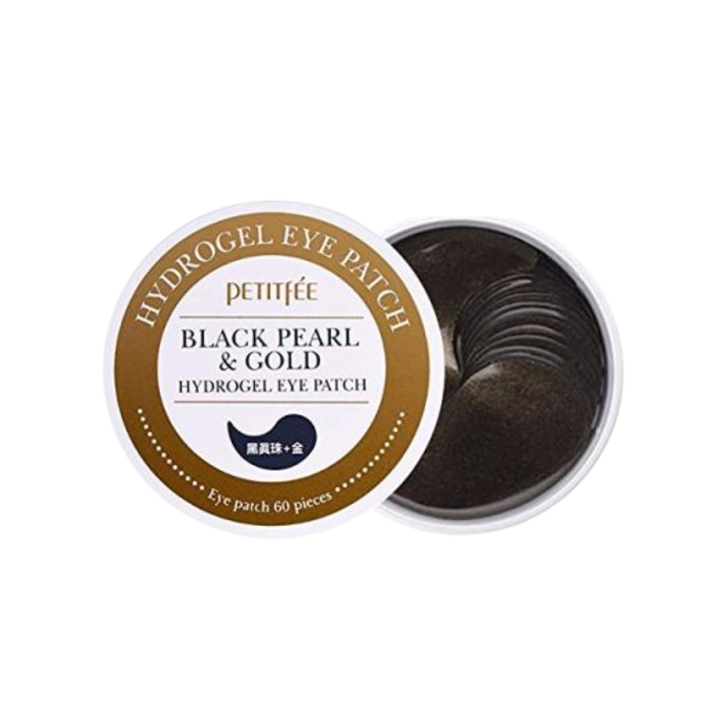 PETITFEE  Black Pearl & Gold Hydrogel Eye Patch - 60pcs