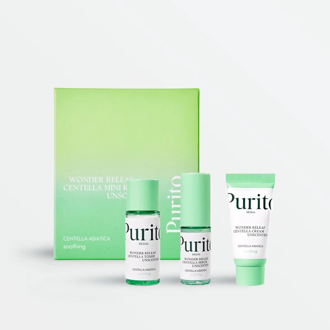 PURITO Wonder Releaf Centella Mini Kit Unscented