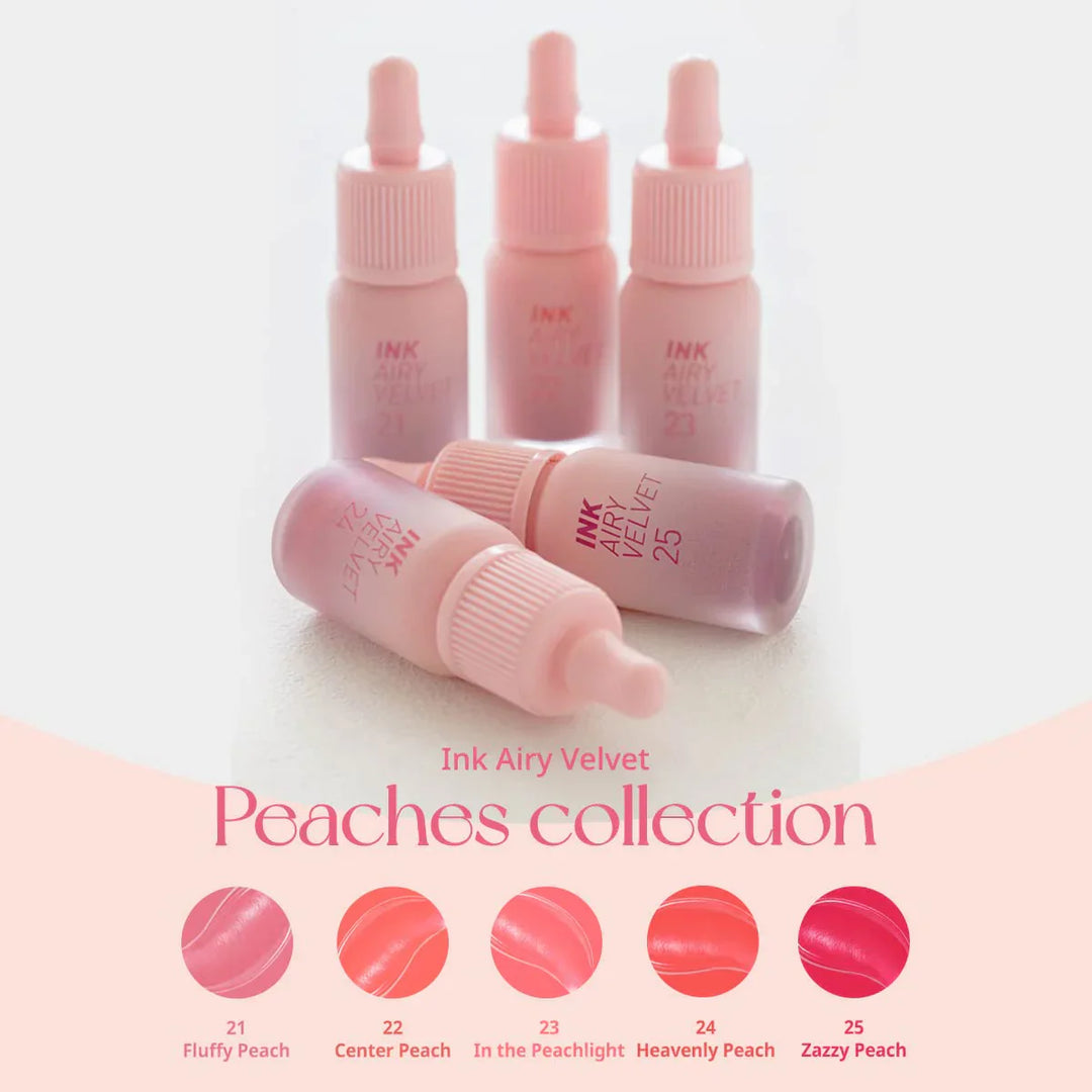Peripera Ink Airy Velvet Peach Série 023