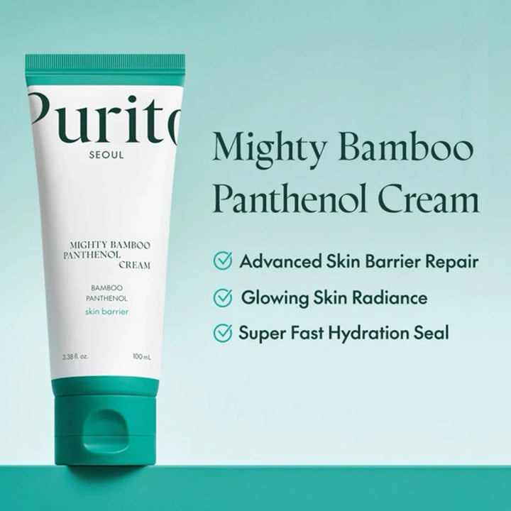 Crème au panthénol Purito Seoul Mighty Bamboo