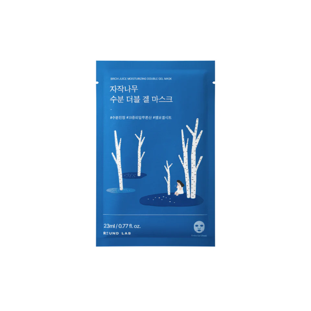 Round Lab Birch Juice Moisturizing Double Gel Mask Round Lab