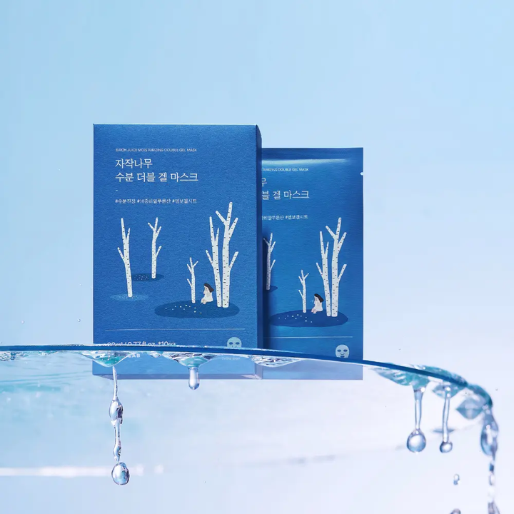 Round Lab Birch Juice Moisturizing Double Gel Mask Round Lab