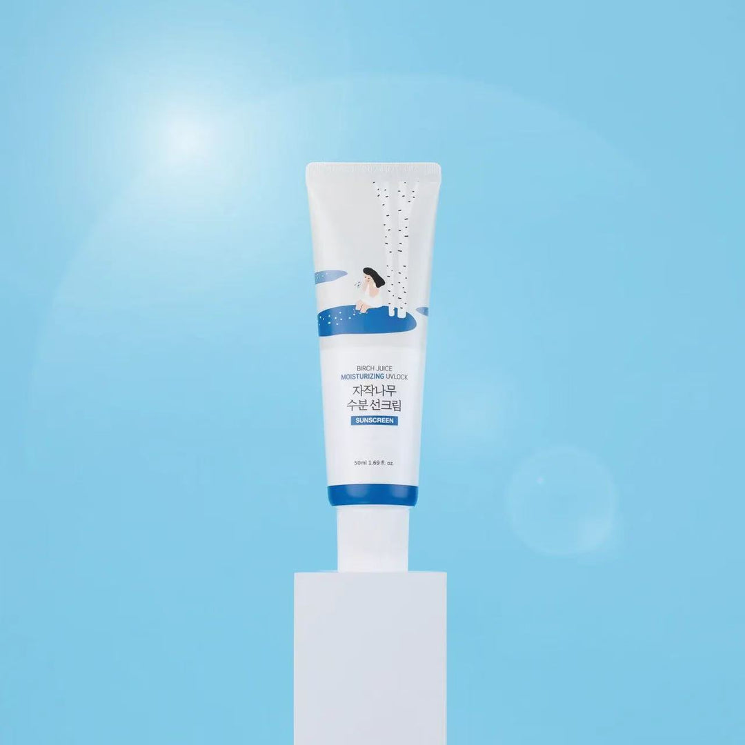 Crème solaire hydratante au jus de bouleau Round Lab