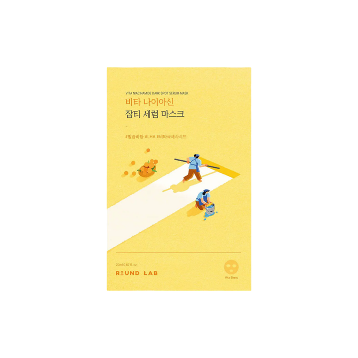Round Lab Vita Niacinamide Dark Spot Serum Mask Round Lab