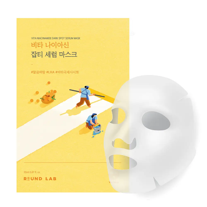 Round Lab Vita Niacinamide Dark Spot Serum Mask Round Lab