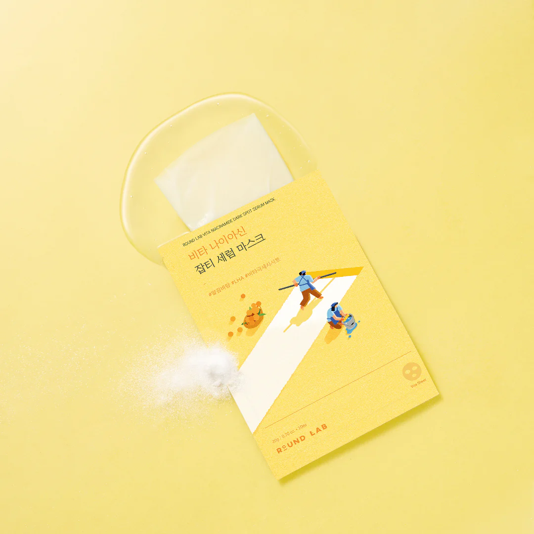Round Lab Vita Niacinamide Dark Spot Serum Mask Round Lab