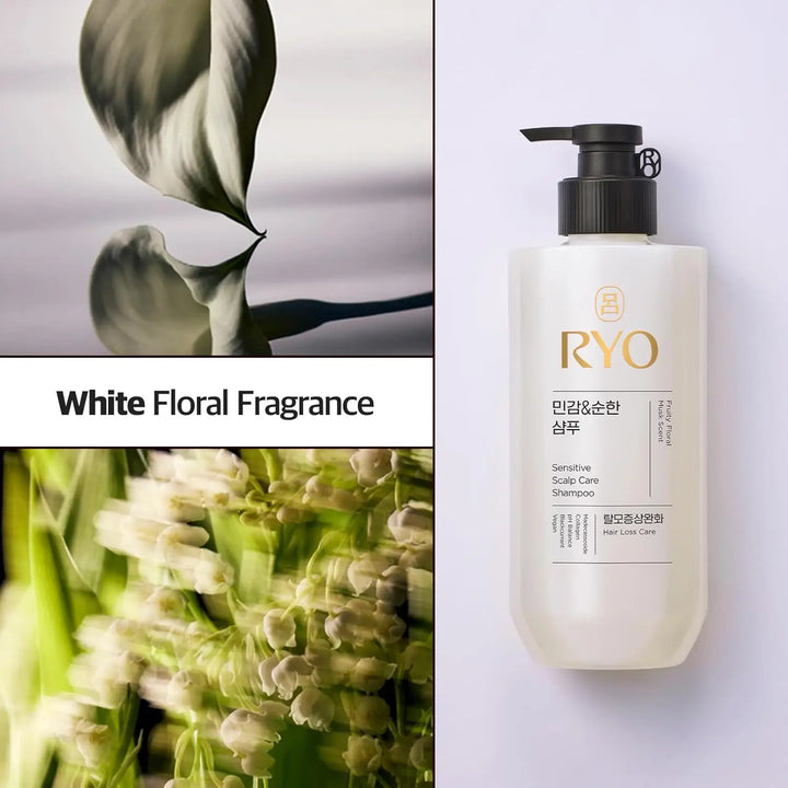 Ryo Sensitive Scalp Care Shampoo 480ml