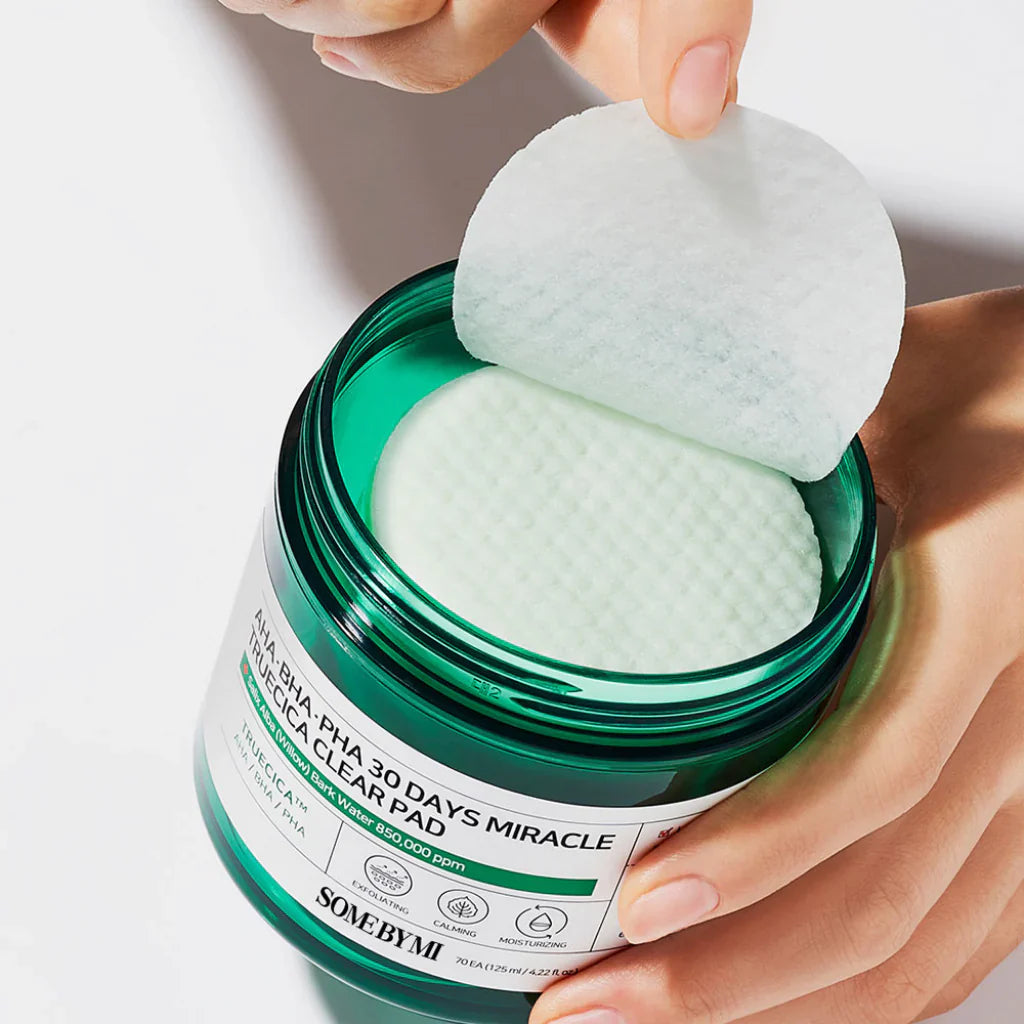 Tampon transparent Truecica 30 jours SOME BY MI AHA-BHA-PHA