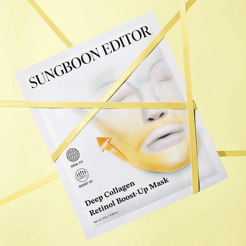 SUNGBOON EDITOR Coffret de masques stimulants au collagène et au rétinol