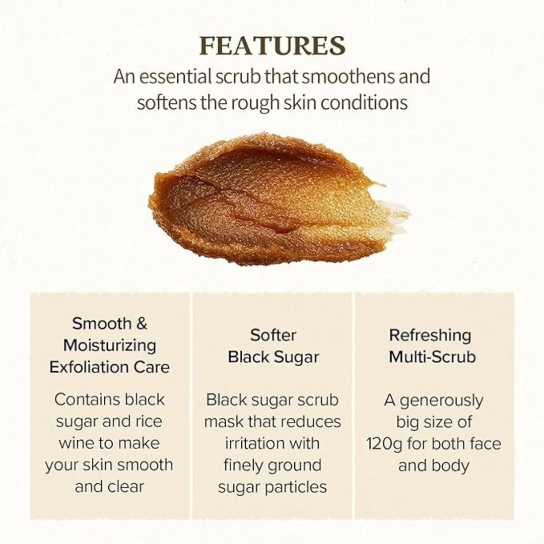 Skinfood Black Sugar Perfect Essential Scrub 2X 210g