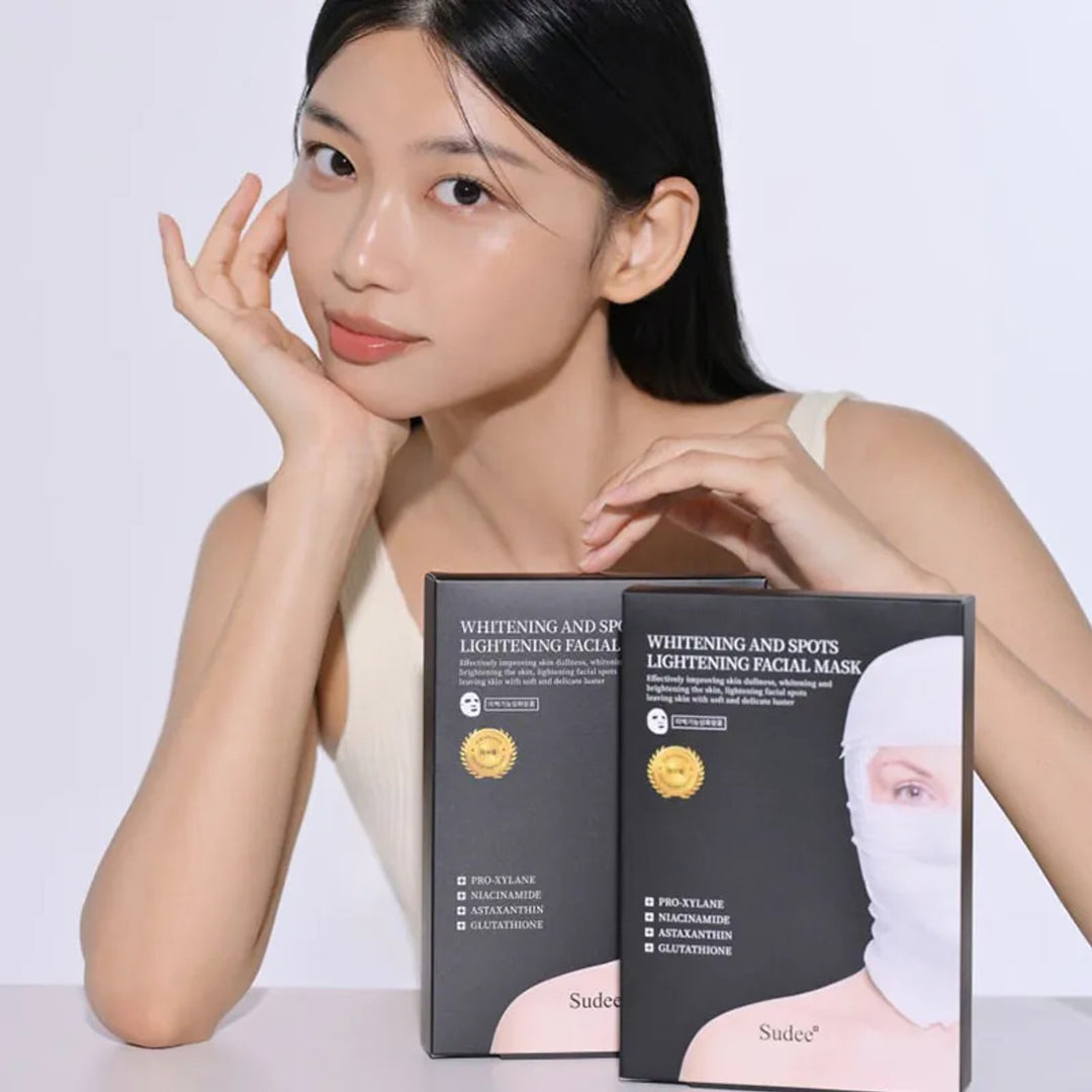 Masque facial éclaircissant et anti-taches Sudee
