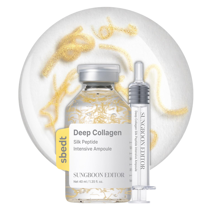 Ampoule de peptides de soie et de collagène profond Sungboon Editor