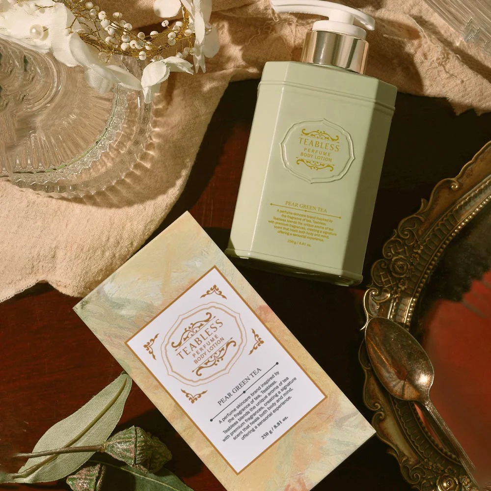 TEABLESS Pear Green Tea Perfume Body Lotion