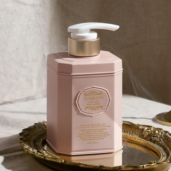 TEABLESS Perfume Body Lotion Pure Musk Rose Tea