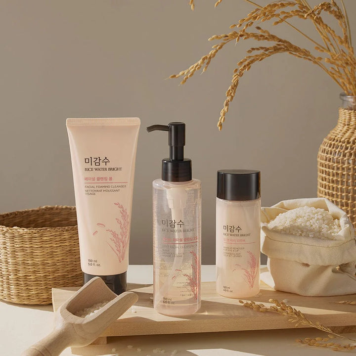 THE FACE SHOP RICE WATER BRIGHT Cleansing Foam