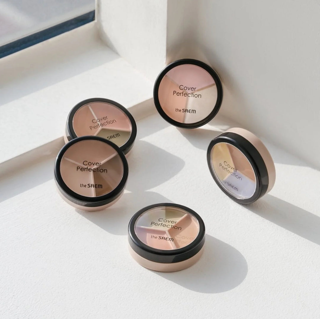 THE SAEM Cover Perfection Triple Pot Concealer